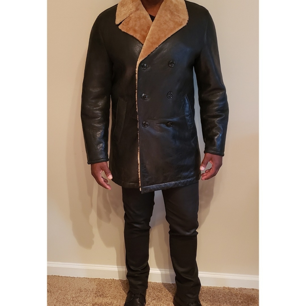 Hugo Boss Lambskin Coat